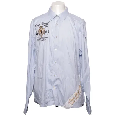 Chemise (Bleu, Blanc) de Camp David Coton