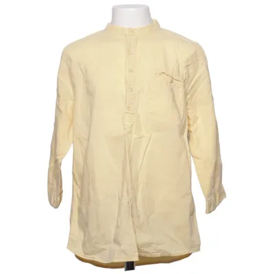 Henley Shirt (Gelb) von Zara Boys Baumwolle, Leinen