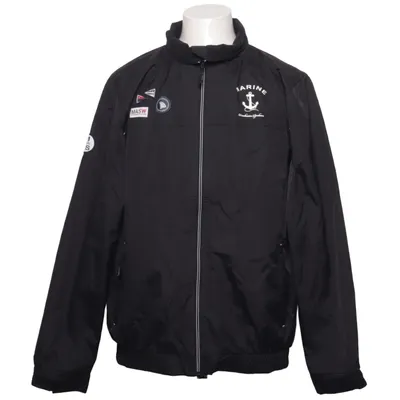 Jacket (Black) from Marine Scandinavian Sportswear Polyamide, Polyester