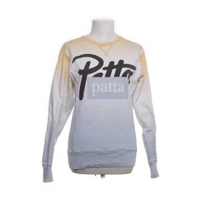 Sweatshirt (Wit, Geel, Blauw) van Patta Katoen