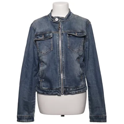 Jeansjacka (Blå) från Re-Dress Bomull, Elastan