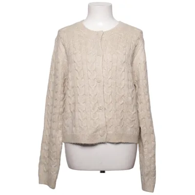 Cardigan (Beige) fra Samsa Collection Polyester, Uld