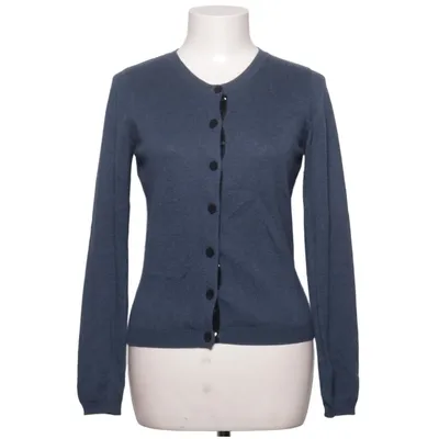 Cardigan (Blauw) van Custommade Angora, Kasjmier, Katoen, Polyamide, Viscose, Wol