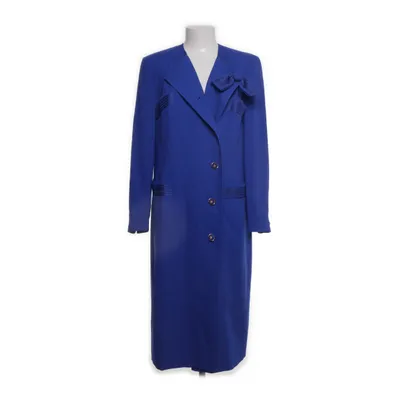Manteau (Bleu) de Hero Viscose, Laine