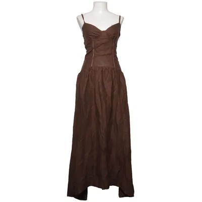 Dress (Brown) from Lounge Linen, Viscose
