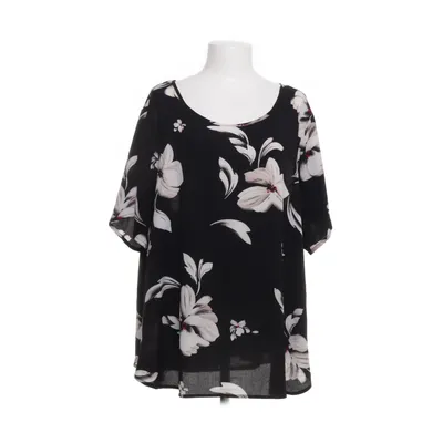 Top (Zwart, Meerkleurig) van ONLY Carmakoma Elastaan, Polyester