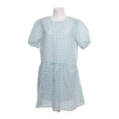 Kjole (Blå, Hvid) fra Pieces Bomuld, Polyester, Viscose