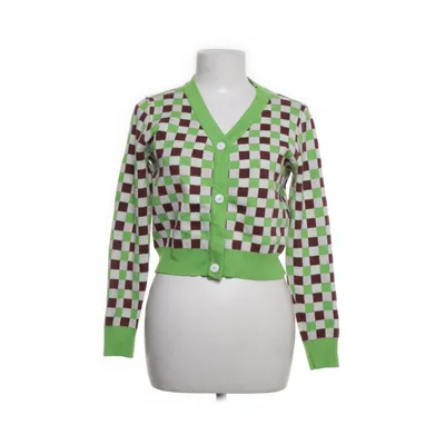 Cardigan (Green, White, Brown) from Rosa Lundberg Cotton, Polyester