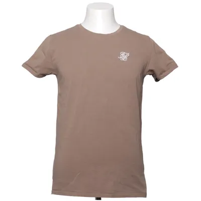 T-shirt (Twin Pack Muscle Fit) van SikSilk Katoen, Elastaan