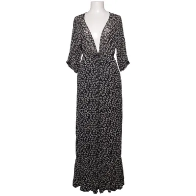Robe longue (Bleu, Blanc) de Ganni Viscose