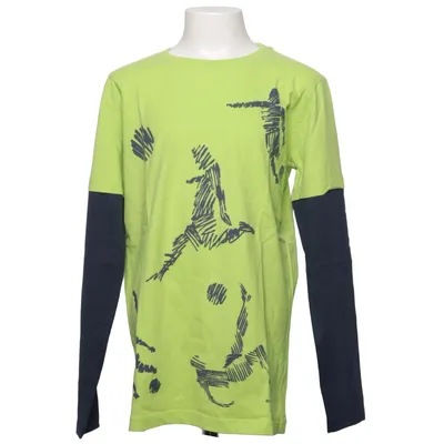 Långärmad t-shirt (Grön, Blå) från Endo Bomull