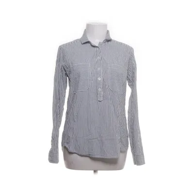 Blouse (Grijs, Wit) van Abercrombie & Fitch