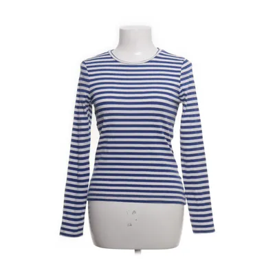 Lange mouwen shirt (Wit, Blauw) van Pigalle Organisch katoen