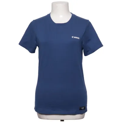 T-shirt (Blauw) van Canon Katoen, Elastaan