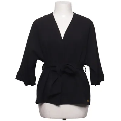 Strickjacke (Schwarz) von Pernilla Wahlgren Elasthan, Polyester, Viskose