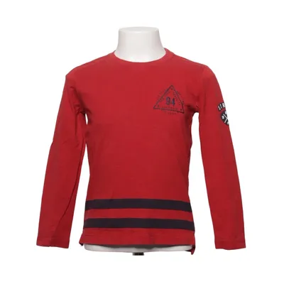 Lange mouwen shirt (Rood, Zwart) van Bk