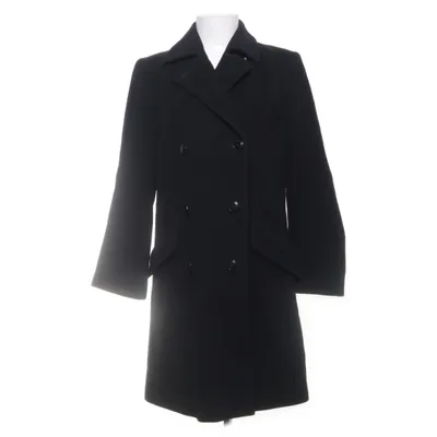 Coat (Black) from Mari Philippe Cashmere, Polyamide, Polyester, Wool