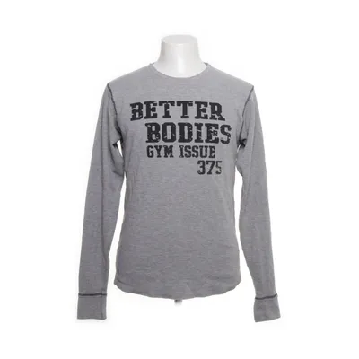 Långärmad t-shirt (Grå) från Better Bodies Bomull, Polyester