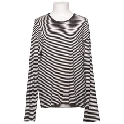 Langarmshirt (Schwarz, Weiß) von Mads Nørgaard Baumwolle
