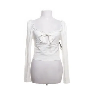 Crop top (White) from NLY Trend Cotton, Elastane
