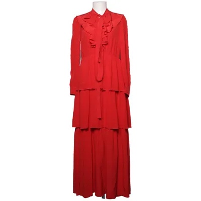 Robe longue (Rouge) de Sonia Rykiel Soie