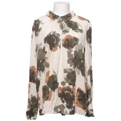 Bluse (Hvid, Grøn, Brun) fra Dranella Viscose