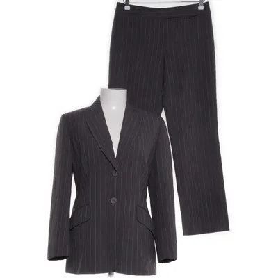 Kostym (Grå) från Dorothy Perkins Polyester, Viskos