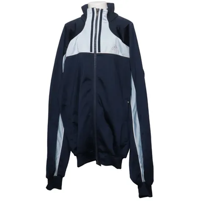 Sports jacket (Blue, White) from Adidas Polyester