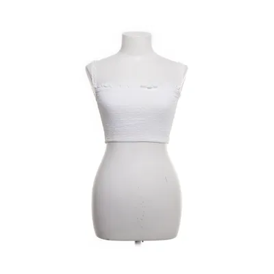 Crop top (Wit) van Céline & Talisa x NA-KD Katoen
