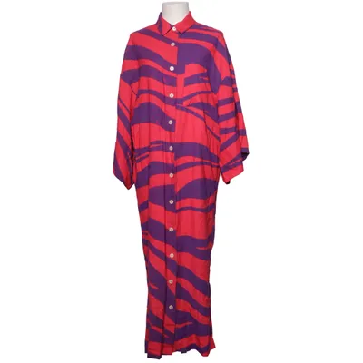 Skjortklänning (Röd, Lila) från Nghtbrd Polyester, Viskos