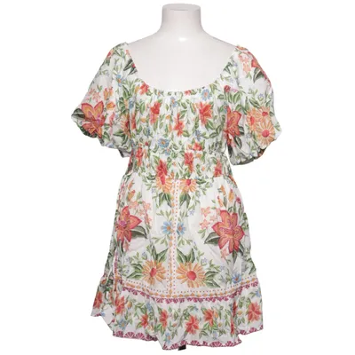 Dress (White, Multicolored) from Farm Rio Cotton, Viscose