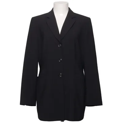 Blazer (Noir) de Oui Black label Acétate, Élasthane, Laine