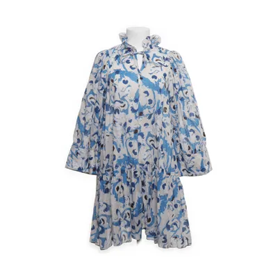 Klänning (Vit, Blå, Flerfärgad) från H&M Conscious Collection Exclusive Bomull