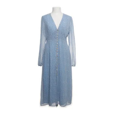 Jurk (Blauw, Wit) van Adoore Polyester