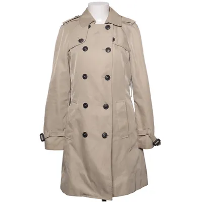 Trench coat (Beige) from Zara Basic Polyester
