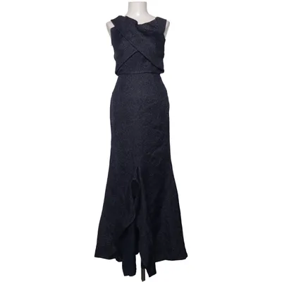 Robe de soirée (Bleu) de Roland Mouret Acétate, Élasthane, Polyamide, Soie, Viscose