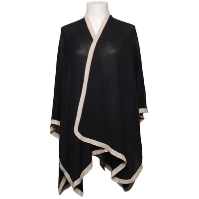 Poncho (Svart, Beige) från Åhléns