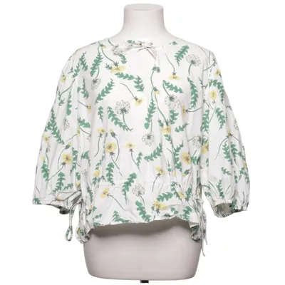 Blouse (Wit, Geel, Groen) van Lindex x Joy Zandén Katoen