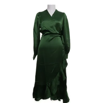 Wikkeljurk (Groen) van Object Polyester, Elastaan