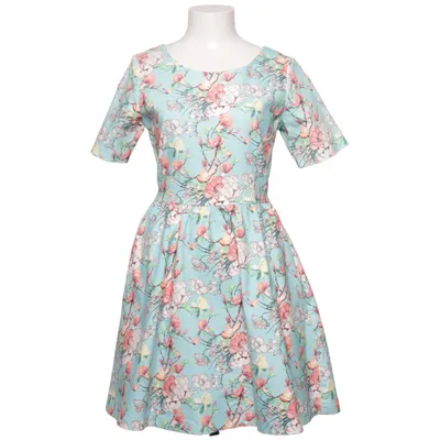Klänning (Blå, Flerfärgad) från Pernilla Wahlgren Bomull, Elastan, Polyester