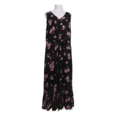 Maxi jurk (Zwart, Meerkleurig) van Gina Viscose