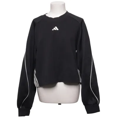 Sweatshirt (Schwarz) von Adidas Baumwolle, Recyceltes Polyester