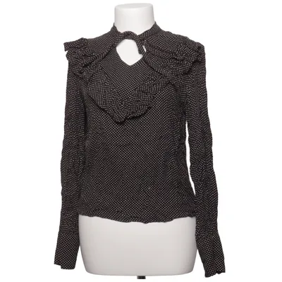 Blouse (Black, White) from Mango Basics