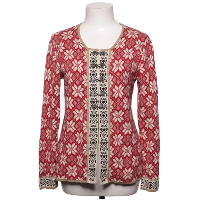 Cardigan (Red, White, Beige) from Gudrun Sjödén Cotton, Wool