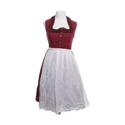 Dirndl (Red, Multicolored) from Alpen Kitz Trachten
