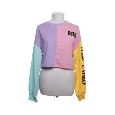 Collegetröja (Flerfärgad) från Shein Bomull, Elastan, Polyester
