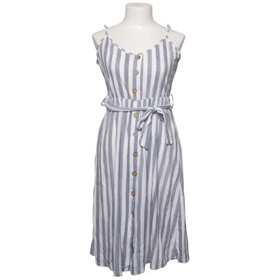 Kleid (Blau, Weiß) von You & Me Baumwolle, Seide