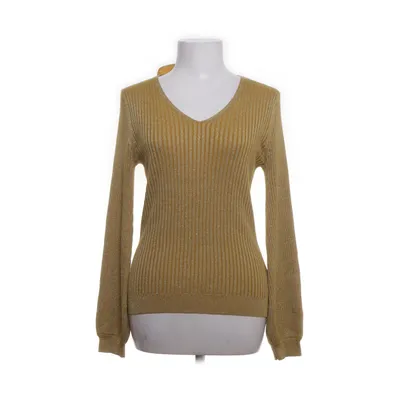 Blouse (Gold) from Peruna Acrylic, Metallic fiber, Polyester, Viscose