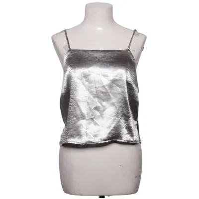 Crop top (Zilver) van NA-KD Polyester