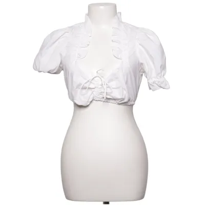 Dirndlbluse (Hvid) fra Edel Herz Bomuld, Polyester